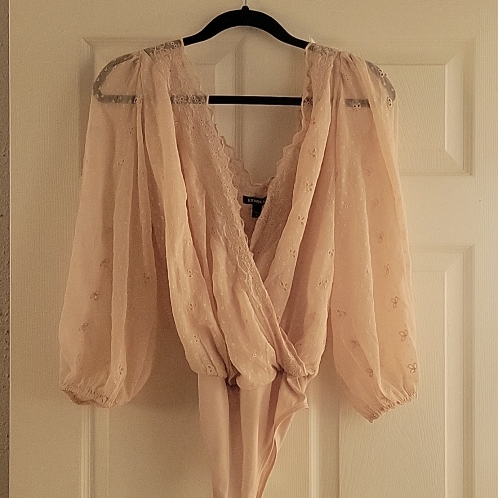 Express bodysuit blouse